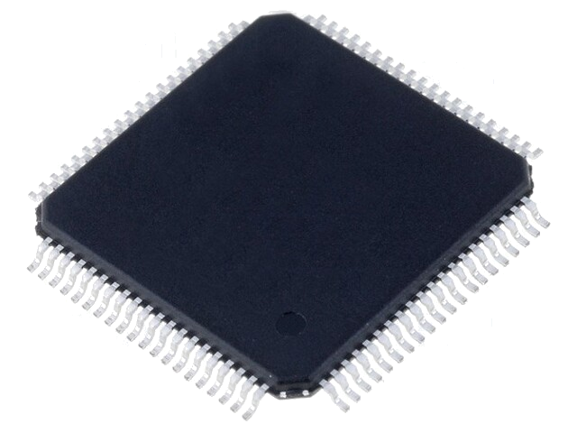 IC: microcontroller; LQFP80; Interface: I2C,JTAG,SPI,UART; Cmp: 1 IC: microcontroller; LQFP80; Interface: I2C,JTAG,SPI,UART; Cmp: 1